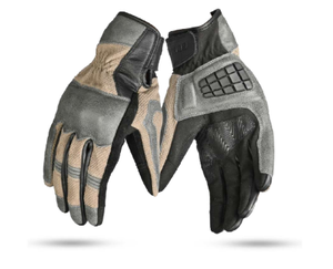 Gants de moto courts pour homme/femme, en cuir respirant, pour la course à moto - Product Image 6