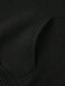 Venta al por mayor de sudadera con capucha de lana de algodón pesado para los hombres Custom Oversized Pullover Casual Wear con XS Size Basics, mezcla de algodón - Product Image 3