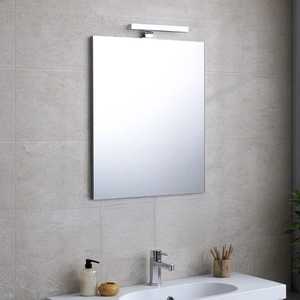 Reversible 60x70 Flush-Mounted LED <b>Bathroom</b> <b>Mirror</b> with <b>Light</b> Premium Product - Product Image 3