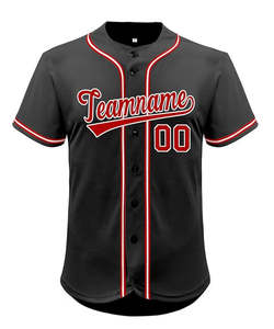 Maillots de baseball/softball respirants imprimés et cousus en gros, grandes tailles, broderie sublimée, service OEM de haute qualité - Product Image 1