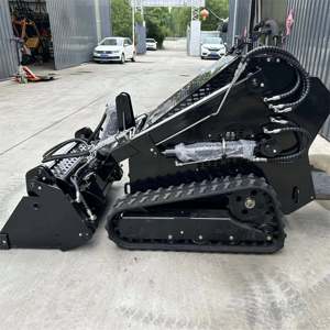 Miniexcavadora de cadenas negra con accesorio hidráulico de excavación, motor de gasolina Kubota, componentes MOOG, 75KW de alto rendimiento. - Product Image 6
