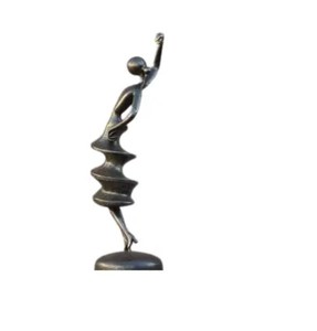 Sculpture de luxe en métal antique de haute qualité nouvelle Sculpture de femme personnalisée décor à la maison - Product Image 3