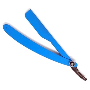 Professional Custom Made High-quality Barber <b>Razor</b> with <b>Single</b> Stainless Steel <b>Blade</b> New Model Salon Wood Handle Shave <b>Razor</b> - Product Image 4