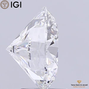 Statement Maker 4,50 CT CVD Lab Grown Diamond 10,73 MM Corte redondo E Color VS1 Clarity IGI Certified Jewelry Goals para un diseño atrevido - Product Image 5