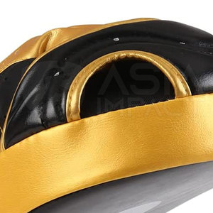 Tapis de mise au point de boxe en cuir sur mesure de haute qualité Mitaines d'entraînement incurvées Sparring Kickboxing MMA OEM Fournisseur de boxe ÉCHANTILLON GRATUIT - Product Image 6