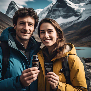 100% cápsulas de Shilajit orgánicas naturales de la más alta calidad, ácido fúlvico puro secado al sol, garantía de devolución de dinero, embalaje de 30 piezas - Product Image 3