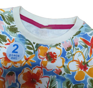 Sweat-shirt à manches longues en coton biologique de haute qualité à imprimé floral pour enfants et filles du fabricant du Bangladesh - Product Image 5