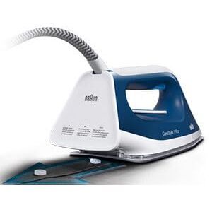 Fer à repasser électrique 2200 W avec générateur de vapeur 1,7 L et semelle en céramique bleue, défroisseur portable pour usage domestique et hôtelier - Product Image 5