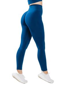 Leggings de Yoga suaves de cintura alta para mujer, patrón sólido, transpirables, de secado rápido, elásticos en cuatro direcciones, ropa deportiva diaria, pantalones al por mayor - Product Image 2