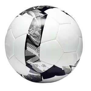 Ballon de football professionnel de taille personnalisée OEM Vente en gros Personnalisé Imprimé rayé coloré Sports d'équipe Match d'Entraînement Ballon de football PU - Product Image 2
