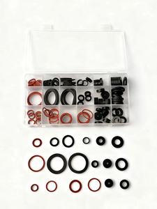 Kit combiné de joints d'étanchéité en caoutchouc et rondelles en acier rouge pour réparation automobile, style <span class=keywords><strong>joint</strong></span> mécanique pour chauffe-eau - Product Image 2