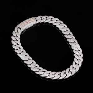 SM Jewels Customizable Iced Out Moissanite Diamond Rose Gold Cuban Link <b>Chain</b> Hip Hop <b>Fashion</b> <b>Body</b> <b>Chain</b> - Product Image 2