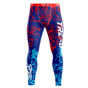 Running <b>Tights</b> Men Compression Leggings Performance Stretch Fit Gym OEM Sportswear moisture wicking stretch fabric breathable - Product Image 1