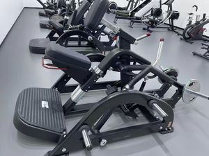 Thép tấm chất lượng cao nạp Máy chèo sức mạnh đào tạo ngồi Máy chèo cho khóa học thể dục trực tiếp phòng thu - Product Image 4