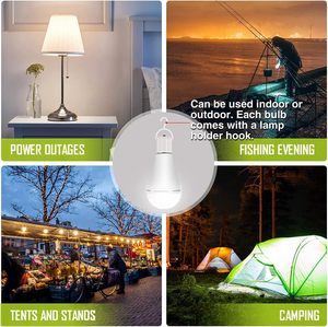 Clar-sạc LED BULB 15 Wát với pin, xách tay không dây đèn cho gazebo và thị trường quầy hàng - Product Image 6