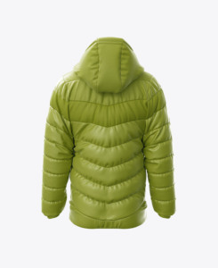 Chaqueta acolchada de manga larga de invierno de alta calidad para hombre con logotipo personalizado impreso, chaqueta acolchada al por mayor - Product Image 4