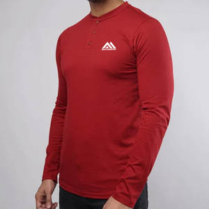 Camisa de manga larga de alta calidad Camisa de último diseño Impresión de logotipo personalizado Camisa de manga larga de algodón y poliéster - Product Image 2