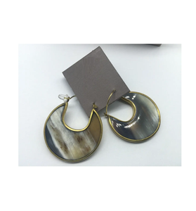 Nouveau design boucles d'oreilles en corne de buffle pour femmes au prix de gros de l'Inde fabriqués à la main pour la vente de produits - Product Image 2