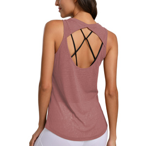 Fortuners's Calls Custom Spandex/Polyester Summer Workout Singlet Running Gym Tank <b>Top</b> Sexy Women's Yoga Sports Quick Dry - Product Image 6