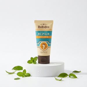 Crème Coréenne Hydratante et Adoucissante pour les Pieds ROROBEE Bodul, Réparatrice des Talons Fissurés, Texture Aquatique, Exfoliante pour Peaux Mortes, Durée 30 Mois - Product Image 1