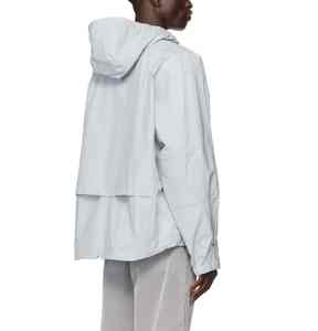 แจ็กเก็ตกีฬาฤดูหนาวสำหรับผู้ชาย, แจ็กเก็ตใส่วิ่งเปียกมีฮู้ดระบายอากาศได้ดีสไตล์สตรีทโพลีเอสเตอร์/ ผ้าฝ้าย - Product Image 4