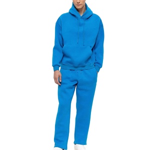 Ensemble de survêtement décontracté pour homme, respirant, grande taille, à capuche, coupe classique, streetwear, haute qualité, personnalisé, délavé à l'acide, collection automne - Product Image 1