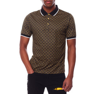 Logo personnalisé et imprimé pour homme, Polo à Sublimation de qualité supérieure, tenue décontractée - Product Image 1