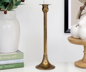 New Design <b>Candle</b> Holder Stand Pillar Candlestick Candlelight Dinner Metal <b>Candle</b> Stick Holder High Finished Fancy <b>Candle</b> <b>Mold</b> - Product Image 2