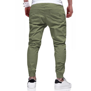 Pantalons de jogging pour hommes de haute qualité respirants en gros, coupe slim, chevilles ajustées, pour streetwear, voyage et confort actif - Product Image 2