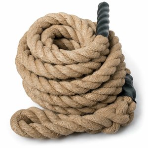 Corde d'entraînement en jute robuste RXN pour l'entraînement musculaire, le cardio, le crossfit, la remise en forme, l'exercice, longueur de 15 pieds - Product Image 2