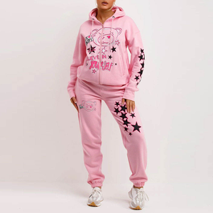 Profesional Hecho Llegadas Diseño personalizado Mujeres Ropa deportiva Slim Fit Mujeres Moda de invierno Chándal - Product Image 1