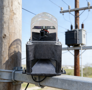Elektrische vogelafschrikmiddelen voor tuinen die vogels niet beschadigen; op zonne-energie. - Product Image 1