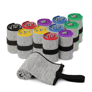 Serviette de gymnastique évacuation de la sueur séchage rapide confortable pour un usage quotidien Serviette de gymnastique compacte en microfibre idéale pour le sport et le fitness Serviette de gymnastique - Product Image 1