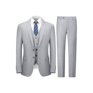Trajes de Hombre de Negocios de Diseño Personalizado y Alta Calidad con Pantalones, Traje Formal de Vestir - Product Image 1