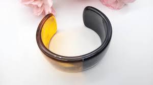 Best Quality Luxury Simple Chunky Funky Resin Glitter <b>Bangle</b> <b>Bracelets</b> Women's Indian Jewelry Accessories Angel Flower New Style - Product Image 5