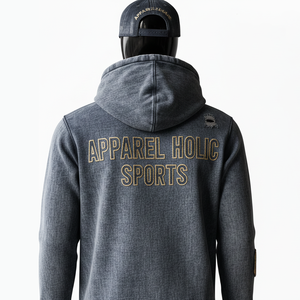 Nouveaux survêtements personnalisés délavés au soleil, ensemble de pantalons de survêtement et de sweat-shirt délavés, broderie, hommes, lavage à l'acide, fermeture éclair, sweats à capuche et sweat-shirts pour hommes - Product Image 5