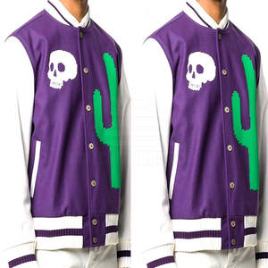 Veste d'hiver Letterman de meilleure conception pour la vente en ligne Veste Letterman de haute qualité en bon matériau - Product Image 5