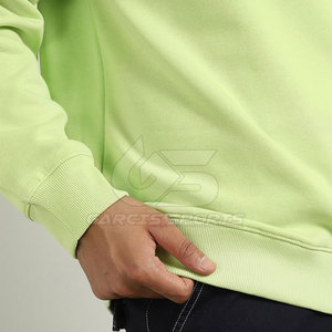 Sudadera de gran tamaño para hombre, ropa de calle, jersey de cuello redondo holgado con estilo minimalista para Otoño e Invierno - Product Image 6