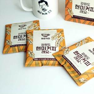 [Miracle5.5] กล่องใส่กาแฟ raeyo, ข้าวกล้องกาแฟ10กรัม * 9ea แบบเกาหลีขนาดพกพามีคาเฟอีนสีดำเสิร์ฟแบบชิ้นเดียว - Product Image 2