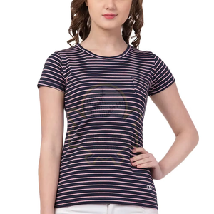 Camiseta Holgada de Manga Regular para Mujer, Estilo Urbano Ecológico, Tendencia de Moda de Verano, Diseño Personalizado de Primera Calidad - Product Image 1