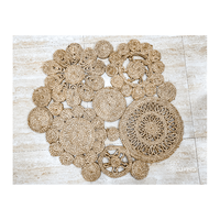 Tapis en fibre naturelle tissé à la main durable en jute de qualité supérieure pour salon élégant chambre villa et bureau décoration intérieure
