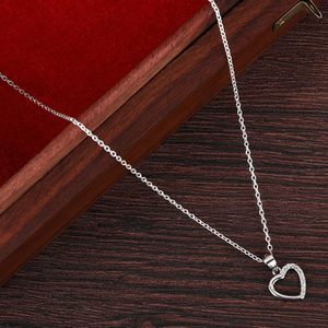 NOVAMART Fine Arihant Gems & Jewels' Stylish Silver 925 Heart Design Pendant with Zircon Women's <b>Gift</b> Wholesale Export - Product Image 5