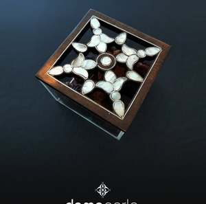 Contenedor de Alimentos de Madera con Perla Madre de la Noche de Layali, Acabado Lacado, Edición de Regalo de Lujo Árabe, Diseño Clásico, Frescura - Product Image 2