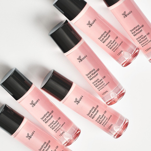 Desmaquillador de líquido Natural de etiqueta privada, desmaquillador de <span class=keywords><strong>agua</strong></span> y limpiador Facial 2 en 1, desmaquillador de ojos sin aceite - Product Image 3