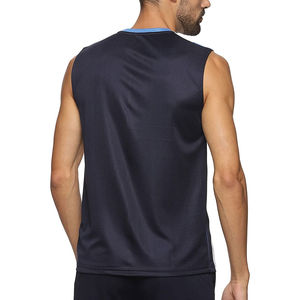 Camiseta sin mangas de entrenamiento para hombre OEM de la mejor calidad, de bajo precio para gimnasio Camiseta de algodón, técnica lavada hecha en Pakistán - Product Image 5