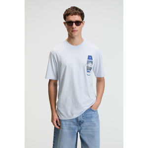 GRIMELANGE SAVOR เสื้อยืดคอกลมพิมพ์ลายผ้าฝ้าย 100% สำหรับผู้ชาย - Product Image 2