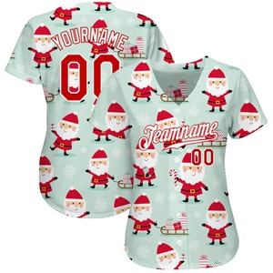 Camisetas de béisbol transpirables personalizadas de alta calidad, logotipos de equipos personalizados, nombres, números, diseño de botón completo disponible 100% - Product Image 2