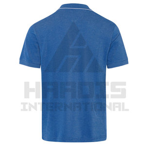 เสื้อโปโลสำหรับผู้ชายเสื้อโปโลแบบเรียบพอดีระบายอากาศสไตล์สตรีท - Product Image 5