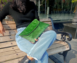 Elegant Genuine Leather Durable & Portable <b>Laptop</b> Sleeve Modern Classic Style for Professionals Work Study Daily Travel GLS-0368 - Product Image 4