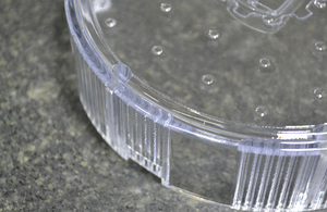 CNC заказной PMMA материал пластиковые прозрачные акриловые продукты быстрого прототипирования китайского производителя - Product Image 2